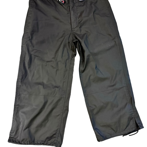 Tommy Hilfiger Capri Pants Womens Size S Green & Black Crop Ankle Ties Y2K Lot - Picture 4 of 11